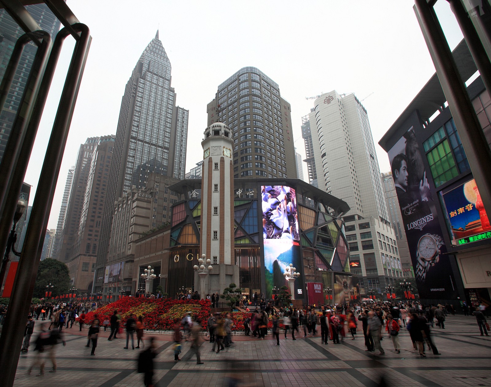Jiefangbei Pedestrian Street
