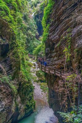 Longshuixia Fissure Gorge